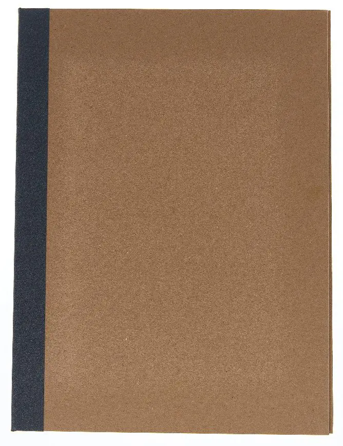 Архивная папка А4, гребешки из коленкора, корешок 20 мм серый ледерин Гарф