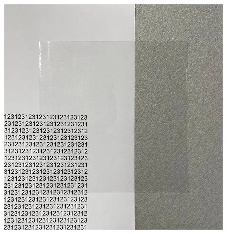 Пленка ПВХ 0,25 (1200х100) прозрачная